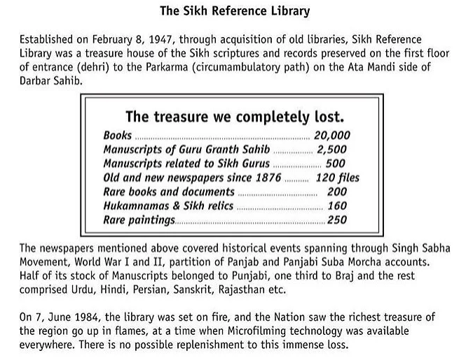 JatinderTweets's tweet photo. 🔱#SikhReferenceLibrary #NeverForget1984 ! https://t.co/3ANzsnrkI7