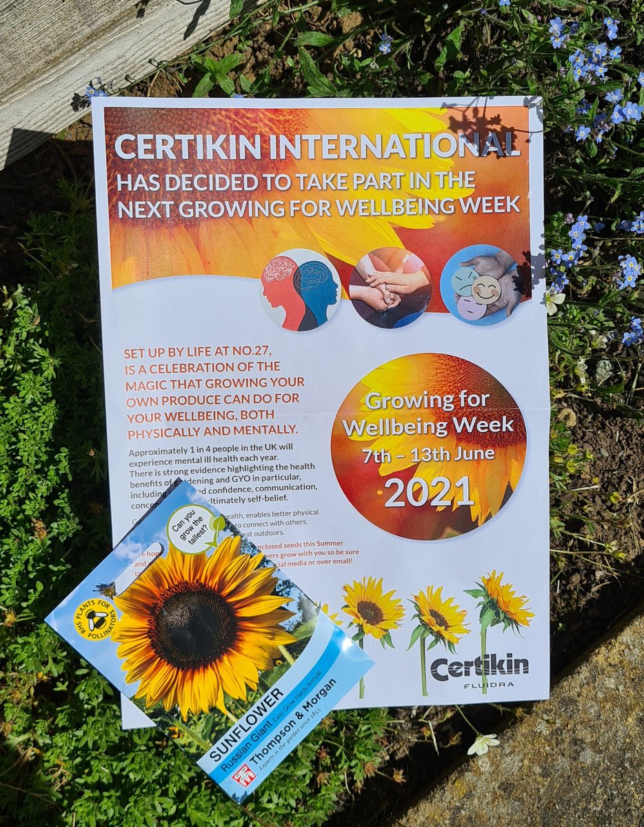 CertikinUK's tweet photo. This week Certikin has taken part in #GrowingForWellBeingWeek. Set up by @LifeatNo27 it is a celebration of the magic that growing your own produce can do for your wellbeing, both physically and mentally @GYOWellbeingWk https://t.co/IetRPnxdMt