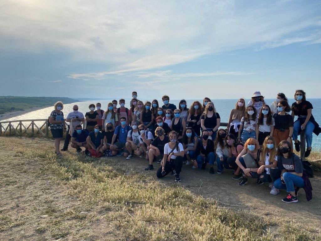 Evuz12's tweet photo. Laboratorio Sperimentale in Mare 2021 #biologia marina #campusRA #marinebiology #unibo #fieldwork https://t.co/DKZyso0nm0