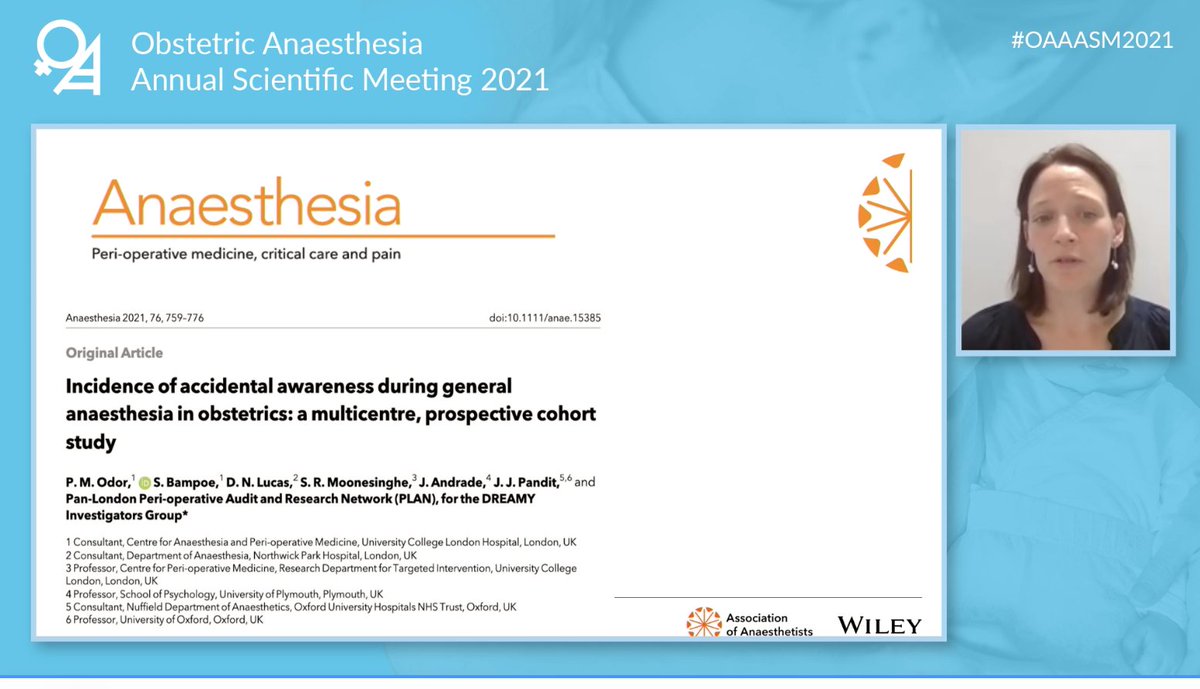 Chris Elton (@eltonchris) on Twitter photo Editors Pick of the Journals Anaesthesia <a href="/Anaes_Journal/">𝘈𝘯𝘢𝘦𝘴𝘵𝘩𝘦𝘴𝘪𝘢</a> @LouiseSavic #oaaasm2021 <a href="/peteodor/">Peter Odor</a> <a href="/Drsambam/">Sam B</a> <a href="/noolslucas/">Nuala Lucas</a> DREAMY study Editors Pick of the Journals Anaesthesia <a href="/Anaes_Journal/">𝘈𝘯𝘢𝘦𝘴𝘵𝘩𝘦𝘴𝘪𝘢</a> @LouiseSavic #oaaasm2021 <a href="/peteodor/">Peter Odor</a> <a href="/Drsambam/">Sam B</a> <a href="/noolslucas/">Nuala Lucas</a> DREAMY study