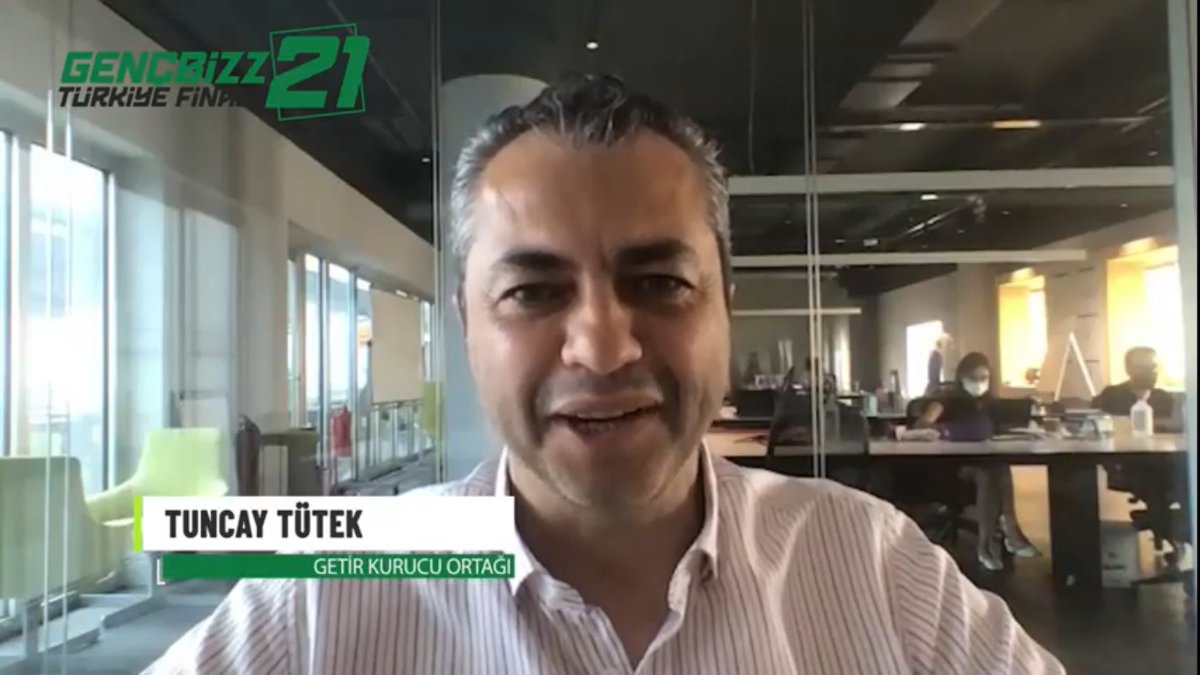 Getir Kurucu Ortağı Tuncay Tütek etkinliğimizde bizlerle! Canlı yayın için: youtube.com/watch?v=r7qHvt…