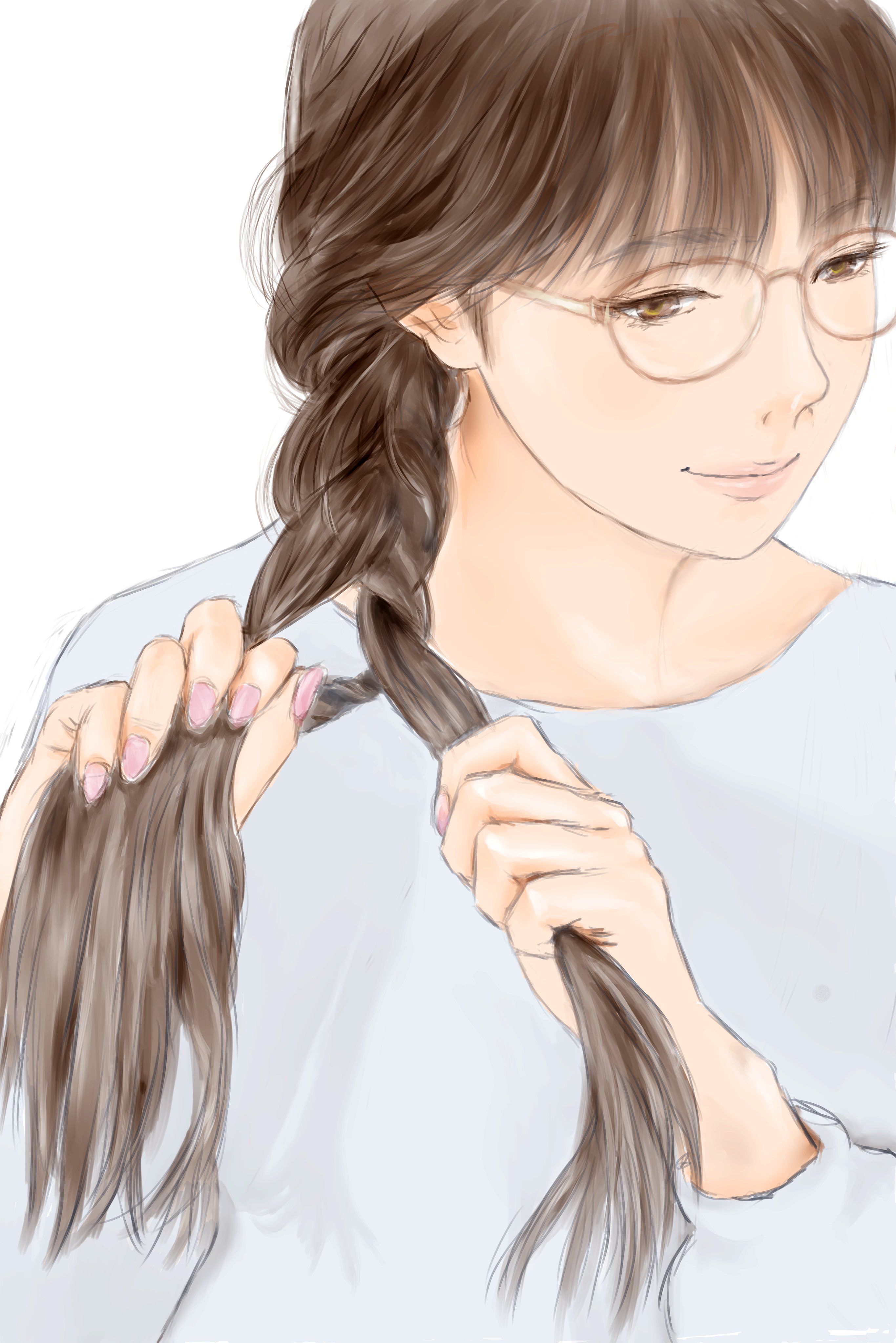تويتر Wakuwaku على تويتر 今さらだけど 三つ編み Aimer イラスト Aimer 妄想部 T Co Rzyn6p2unu