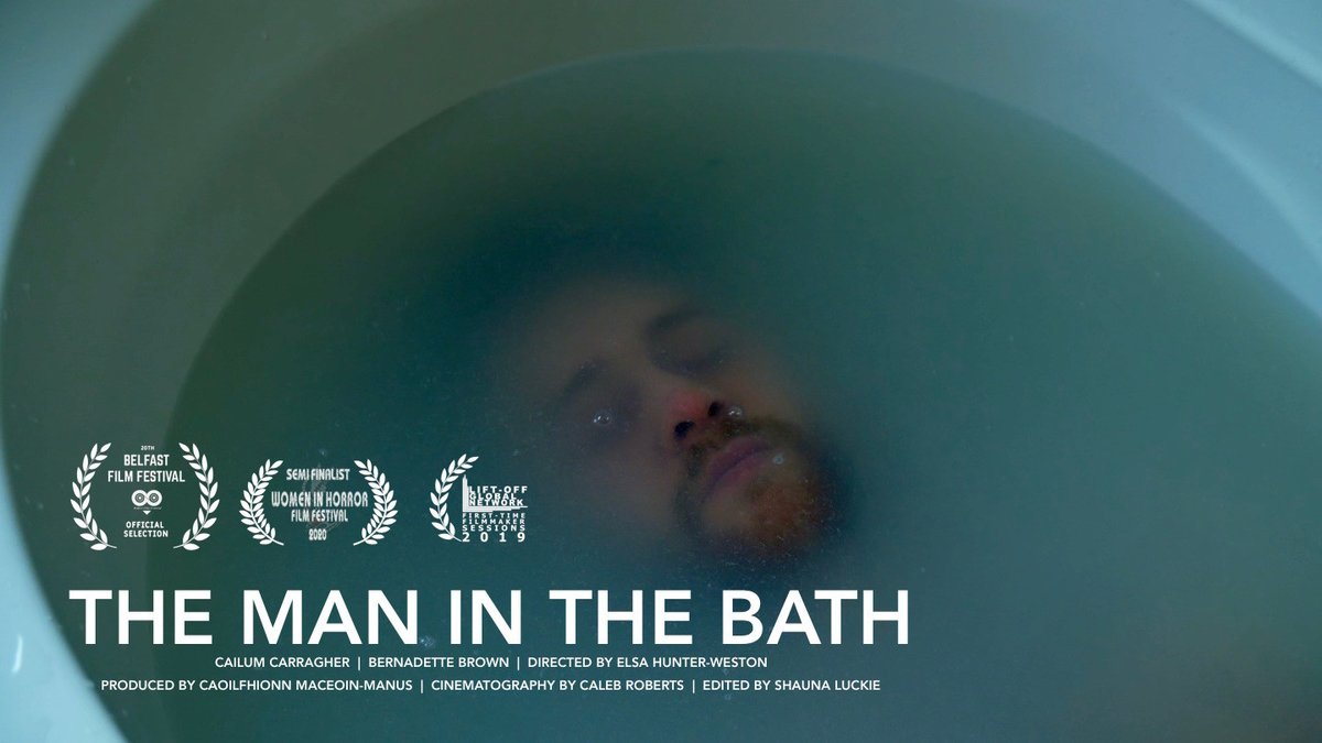 irishfilmtvuk's tweet photo. The weekend's here &amp; we have a fab #shortfilm programme to keep you entertained. Our #SummerShorts1 selection includes The Man in the Bath, an attention-grabbing thriller from @ELSAHW_ that represents the underrepresented in a unique way. Watch here: https://t.co/EFOhOPi0zG https://t.co/t21FlD83em