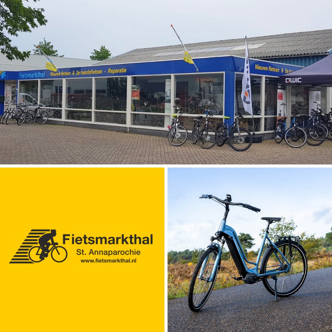 MulticycleNL's tweet photo. Inwoners van Sint Annaparochie opgelet! Vanaf nu kunt u ook terecht bij Fietsmarkthal voor een Multicycle e-bike. De Fietsmarkthal heeft een ruim assortiment elektrische fietsen, stadsfietsen en kinderfietsen. 

📍 De Wissel 4, 9076PT, Sint-Annaparochie
➡ https://t.co/kP3ulRAeFG https://t.co/2g7ynUs2yq