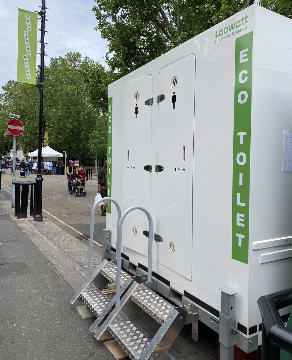 Loowatt (@loowatt) on Twitter photo We're at East Street Market in Walworth for today and tomorrow, showcasing our innovative toilets. With a waterless flush and no nasty chemicals, they really could be the future of sanitation! If you're in SE17, come down and give one a try. <a href="/lb_southwark/">Southwark Council</a> <a href="/innovateuk/">Innovate UK</a> We're at East Street Market in Walworth for today and tomorrow, showcasing our innovative toilets. With a waterless flush and no nasty chemicals, they really could be the future of sanitation! If you're in SE17, come down and give one a try. <a href="/lb_southwark/">Southwark Council</a> <a href="/innovateuk/">Innovate UK</a>