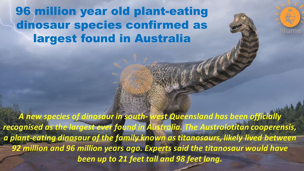 ghanubaba329's tweet photo. #Dinosaurs #titanosaurs #largestdinosaurs #sciencediscoveries #Scienceupdates #Australia https://t.co/UFipWrM8D7
