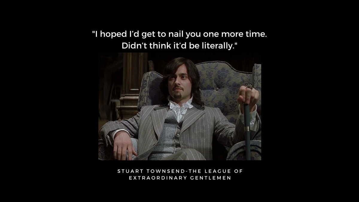 SlashDupe's tweet photo. Dorian Gray, excellent book. Terrible portrayal in LXG and rightfully get this weeks  #ShitQuote. We here at Slash Dupe actually recommend you read the graphic novels rather than watch this film.

#TheLeagueOfExtraordinaryGentlemen #LXG #GraphicNovels #DorianGray #StuartTownsend https://t.co/KA5vZwUSK7