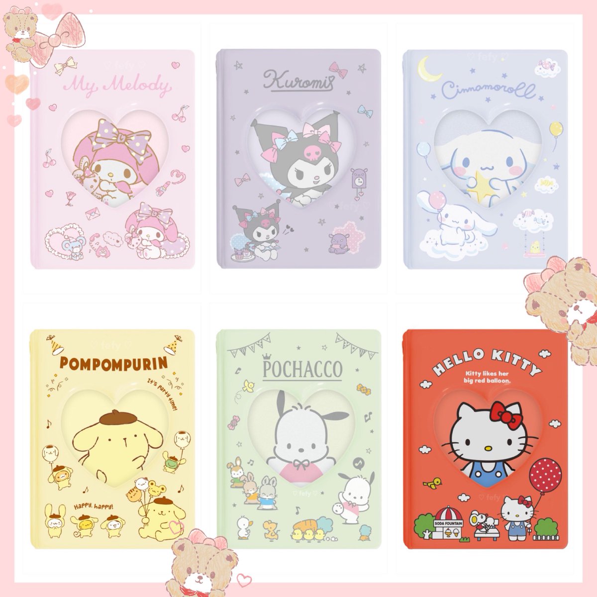 fhyfefy's tweet photo. เอาของแถมมา spoil คับ ♡♡♡

sanrio collect book
1 เล่มได้น้องๆการ์ดใส 2 ใบค่า
เก็บรอบเดียวส่งกลับ ems ราคารวมภาษีคับพ้มม🧸🏹

🪄 มัดจำได้เล่มละ 100฿ ตอนนี้รอราคาออกพร้อมพรีแล้ววก่ะ  ( o̴̶̷̥᷅. o̴̶̷̥᷅  )♡♡♡

#ตลาดนัดsanrio #พรีsanrio https://t.co/qpy3Saf39g