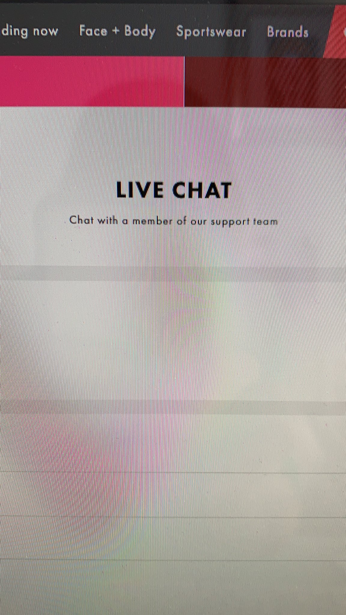 Chat live asos