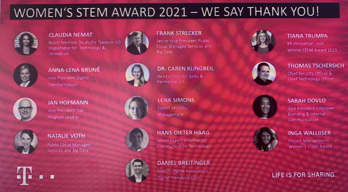 Ein herzliches Dankeschön an unseren großartigen Partner Deutsche Telekom AG <a href="/TelekomKarriere/">Telekom Karriere</a>