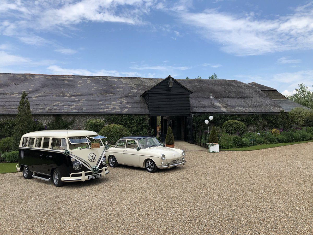 Wedding No3 - 2nd June #upwalthambarns #Chichester #Hampshire #westsussex #barnwedding #wedding #weddings #weddingcar