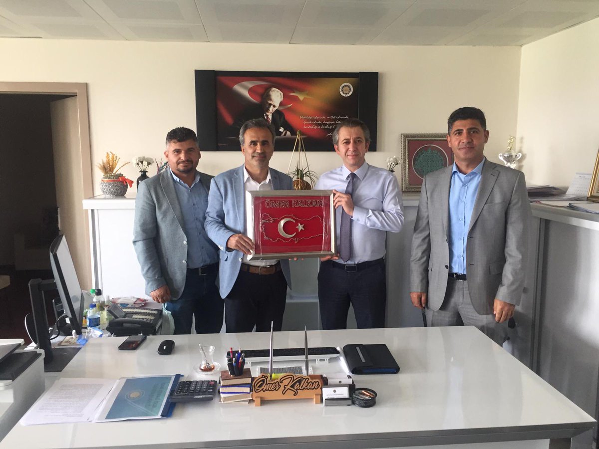 Ankara Üniversitesi İdari ve Mali İşler Daire Başkanlığı görevini yürüten Ömer KALKAN’a Başkanımız ve Başkan Yardımcılarımız ile ziyarette bulunduk.