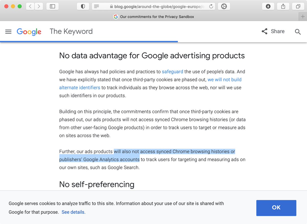 Hiromitsu Takagi これはflocの中止を意味するのであろうか Syncedでない Chrome Browsing Historiesはどうなんだろう Hiromitsu Takagi これはflocの中止を意味するのであろうか Syncedでない Chrome Browsing Historiesはどうなんだろう