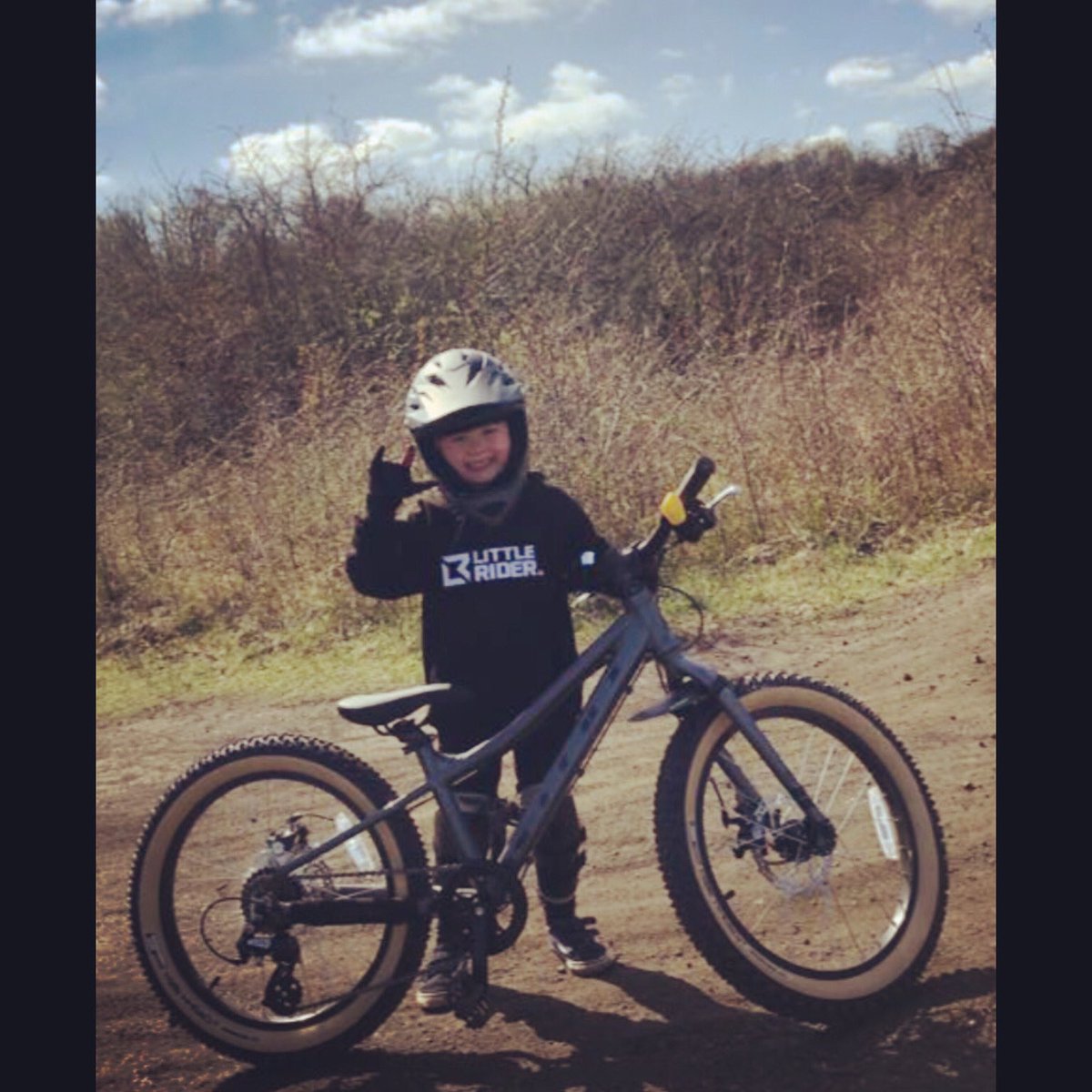 #sendit #shred #littlerider #vitusbikes #mtbgirl #loveit