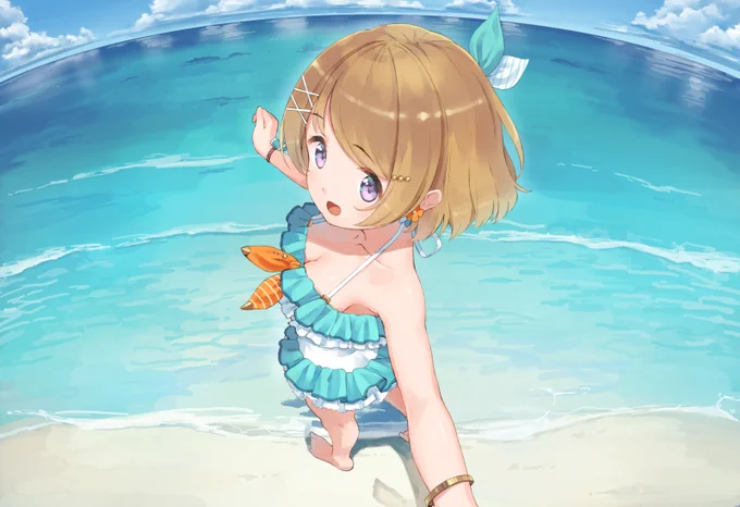 #夏だし水着絵載せようぜ
夏に感謝…… 
