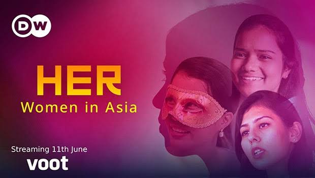 CinemaRareIN's tweet photo. The series is based on the inspiring real-life transformational stories of women from the Asian sub-continent.
#Her : #WomenInAsia S1 (2021), now streaming on @justvoot.
@DeutscheWelle https://t.co/Gs1bSqtTLE
