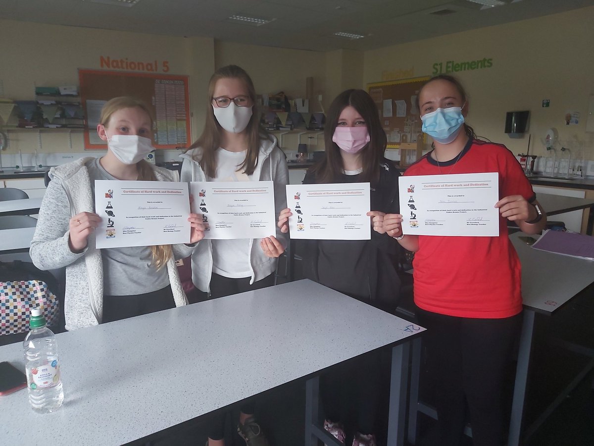 VoLA_sci's tweet photo. Delighted that a group of our S2 girls have achieved their Bronze Award AND Overall West Of Scotland Award for Go4Set engineering challenge! The girls designed a phone for visually impaired people as 'Tomorrow's Tech Today'. 

Fantastic achievement girls! Well done! 🤩🎉👏 https://t.co/lGwrx7ACHK