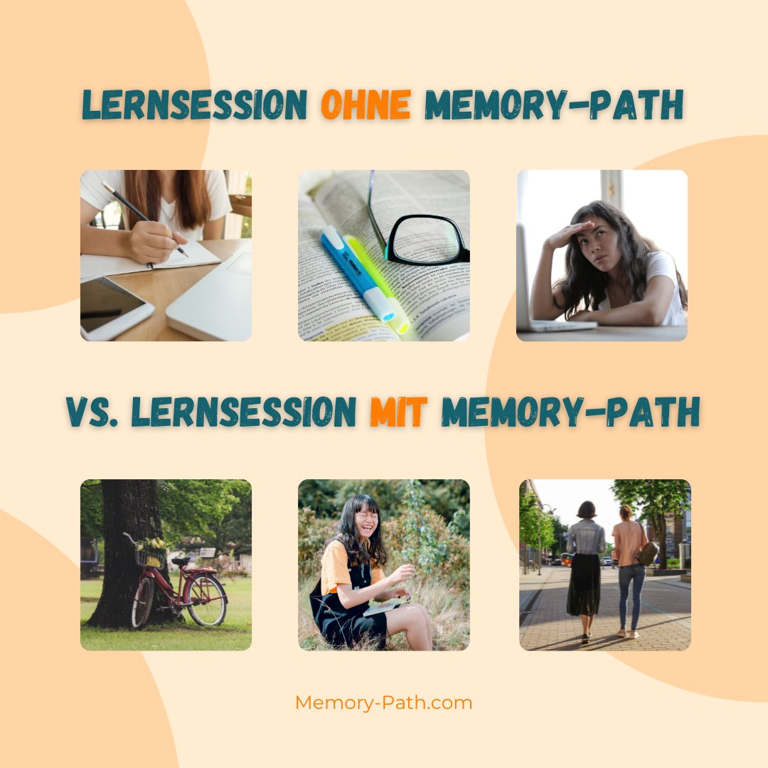 PathMemory's tweet photo. Hast du Lust, Lernen neu zu denken?

Dann kannst du mit uns auf den Launch der Memory-Path App hinfiebern! Sie ermöchlicht dir mit Bewegung an der Frischen Luft zu #lernen &amp; die #LociMethode, sodass du Inhalte schneller und effektiver verinnerlichst. 

#digitalebildung https://t.co/o7GZ9xL30D
