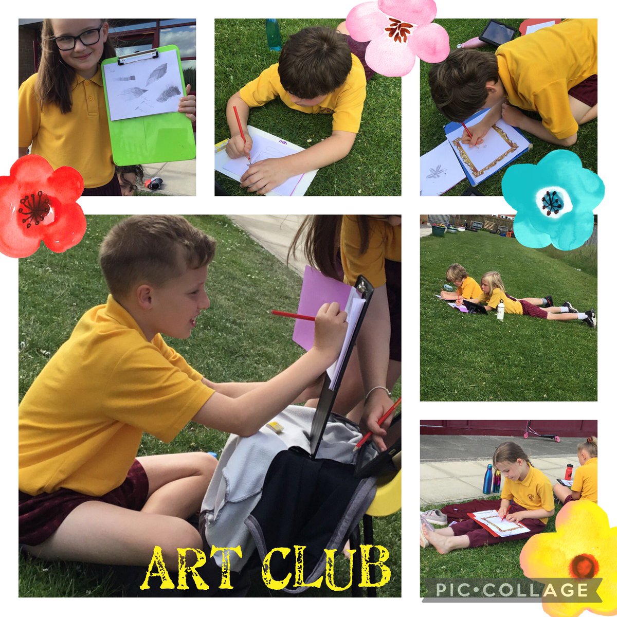 4FY enjoying Thursday nights Art Club 💖 #absolutestars⭐️