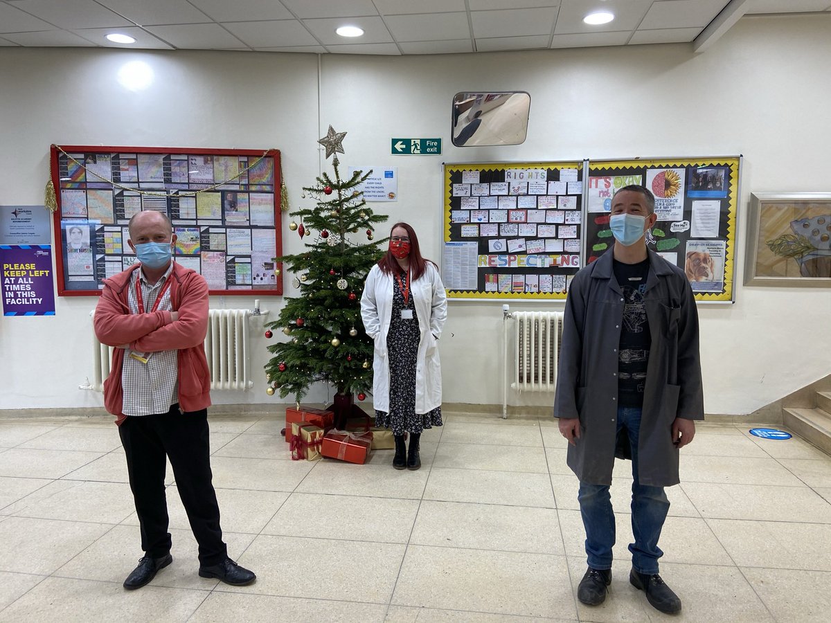 KilsythAcademy's tweet photo. Today is #technogition day and we are so grateful for our Technician team. They add incredible value to our school, and support our staff and young people. Thank you Vicky, Mark and Jonathan. π (197 days until Christmas π€£) https://t.co/2gBaoYTTb5