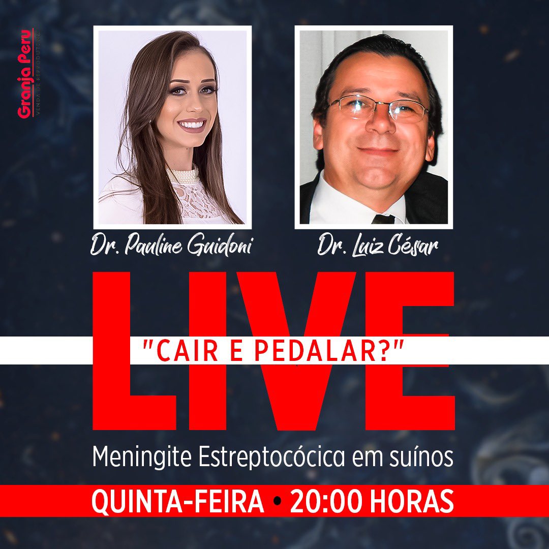 My wife making me proud again ! Yesterday she and the Dr Luiz Cesar made a live video explaining a critical disease that affect piglets in early stage of their life ! This video was broadcasted to all our clients in Brazil we had over a 100 live viewers !