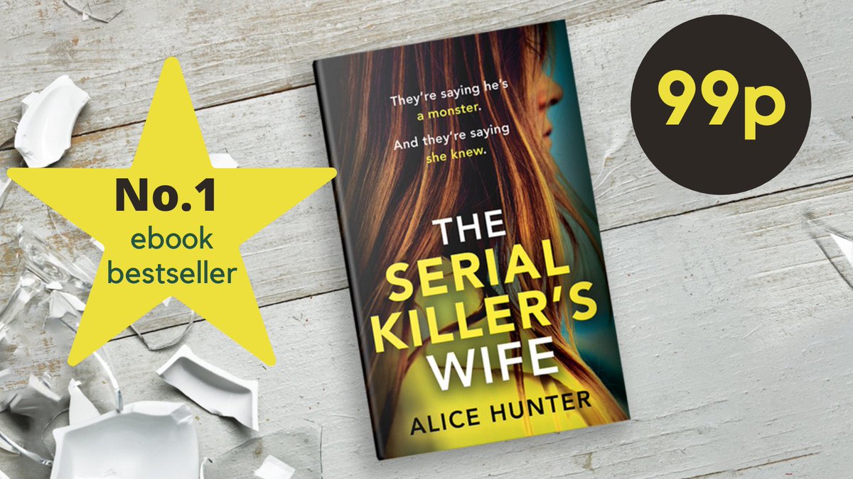 Alice_Hunter_1's tweet photo. "Non-stop reading...twists and turns right to the end". New 5* review for #TheSerialKillersWife!

Just 99p for the ebook! Download for your #weekendread 
👉https://t.co/qkd3n0z7Do

#PsychologicalThriller #crimefiction #FridayFeeling https://t.co/7GGuH4Q3yA
