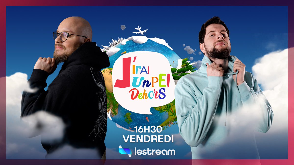 lestreamFR's tweet photo. « J’irai Junpei dehors » c’est dans 2 minutes en direct sur LeStream avec @JunpeiFrance et @Superzouloux ! 

👉🏻 https://t.co/colhFrDKNB https://t.co/atChalprfn