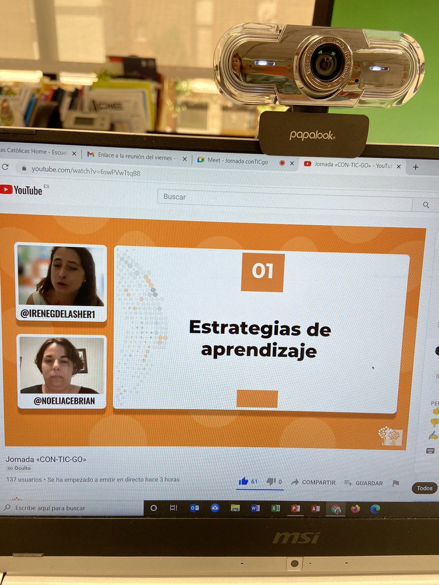 porlainnovacion's tweet photo. 👏👏tutoras @noeliacebrian @IreneGDeLasHer1 @Eline_BL regalan grandes titulares del curso funciones ejecutivas CON-TIC-GO. “En educación especial se empieza haciendo lo necesario, después lo posible, y con mucho trabajo en equipo y dedicación, haremos lo imposible” @ecatolicas https://t.co/SL1qxQrNfX