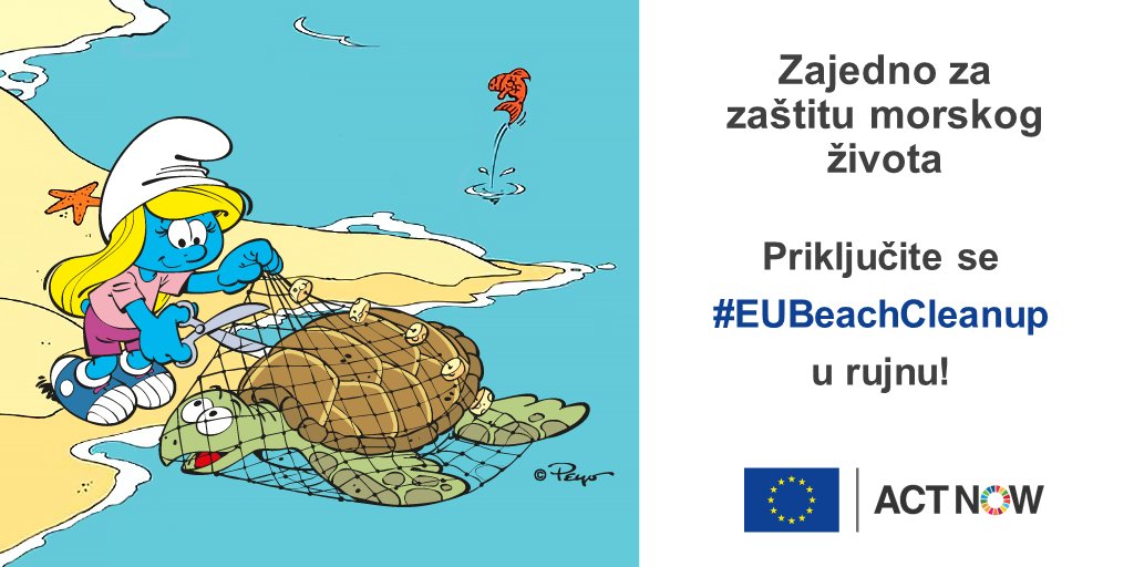 EK_Hrvatska's tweet photo. 🗑🌊♻ Tema #EUBeachCleanup 2021. kampanje zaštita je morskih bića i morske bioraznolikosti. @EU_MARE #EUGreenDeal #ZeroPollutionEU #ClimateNeutralEU
Priključite se i vi i podignite svijest o zagađenju mora i oceana! 🔗 https://t.co/PR5Ze9JMCi
#COP15 #EUBiodiversity https://t.co/3HYm9dO4yk