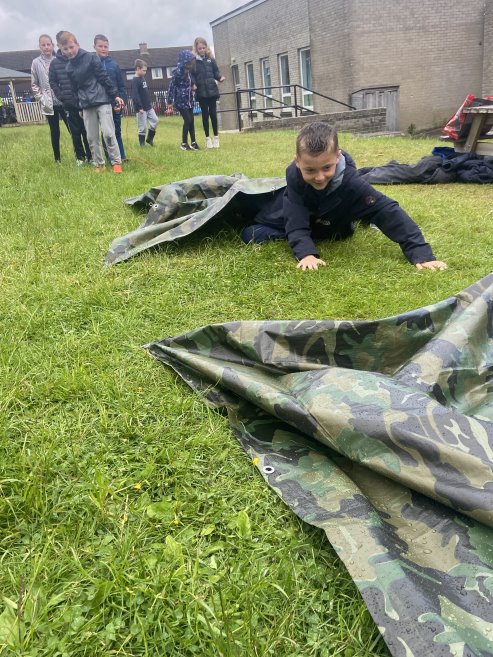 whitdale_ps's tweet photo. Lots of fun in P5D this morning. #campexperience #obstaclecourse #armycrawl #hurdles #tyres #outdoors https://t.co/rRGfVHP7X7
