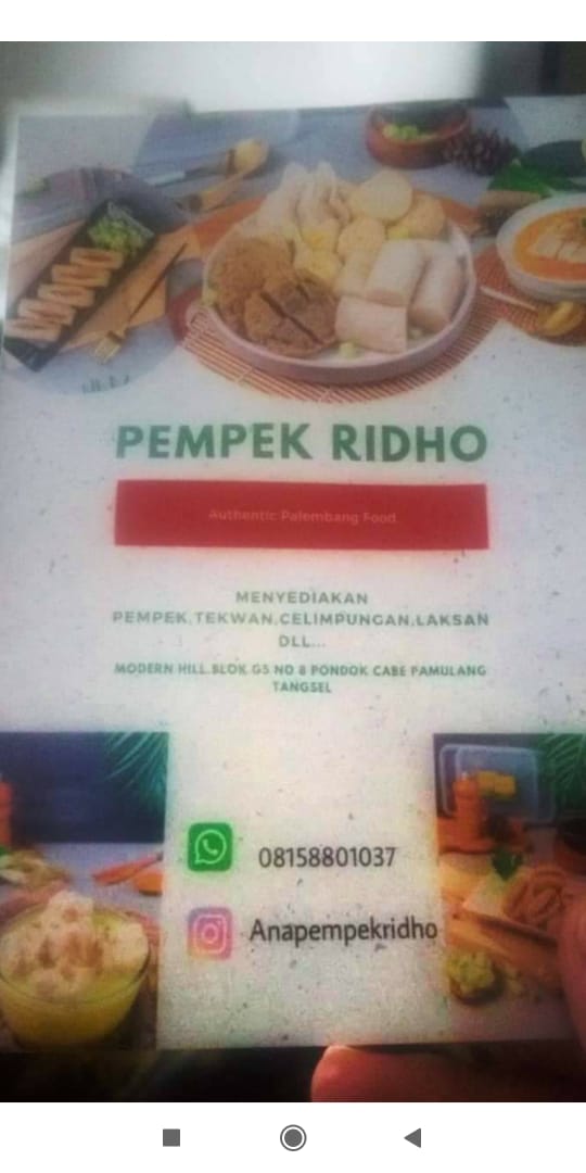 Assalamu'alaikum, ana izin lapak bantu promosi,,yg minat beli empek² asli palembang..bikinan istri Bpk,H.Munarman yg kini sedang di kriminalisasi,,di zholimi atas tuduhan teroris..
Boleh pesan langsung ke nomer wa yg tertera..buat wilayah jabodetabek dan sekitar nya..🙏