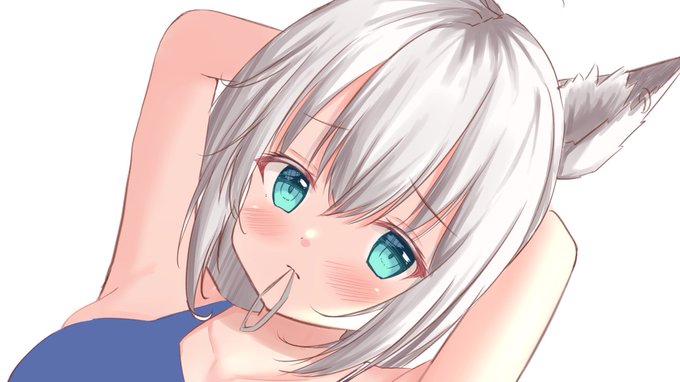 フブキちゃん描いてる!🦊 