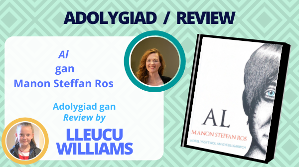 sonamlyfra's tweet photo. Lleucu Williams @YsgolGlanClwyd  reviews 'Al' by @ManonSteffanRos 

Part of the excellent Copa series @YLolfa - 5 short novels for teens with contemporary, mature themes.

✍️Review:
https://t.co/t4kCM9NdSK https://t.co/kIMtNk1r9I