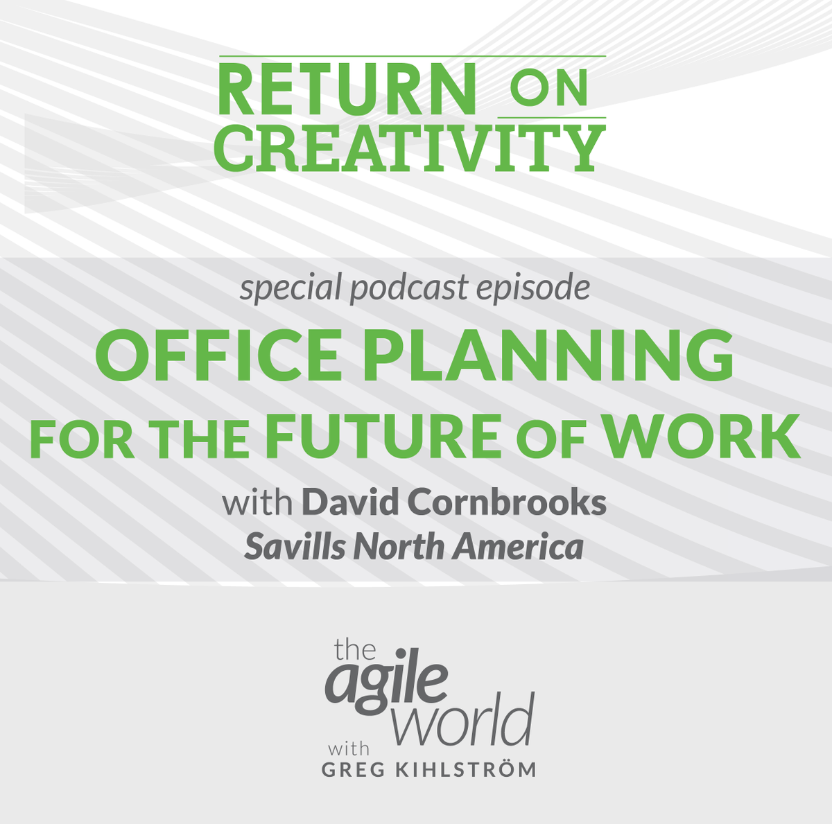 theagile_brand's tweet photo. 🔊 NEW RETURN ON CREATIVITY EPISODE: Today we’re going to talk about office planning for the #futureofwork with @DavidCornbrooks of @SavillsNA https://t.co/ONA2JlCdsC
#futureworkforce #returntotheoffice #returnoncreativity https://t.co/7D5LMX2jEX