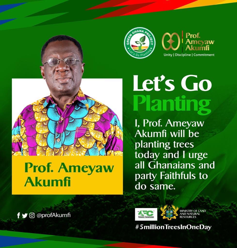 Owura_Gyasi's tweet photo. #GreenGhanaProject #GreenGhanaDay #LetsGoPlanting #letsplant5milliontrees #Breakthe8withProf #ProfAmeyawAkumfi https://t.co/4fHnKSAjIt