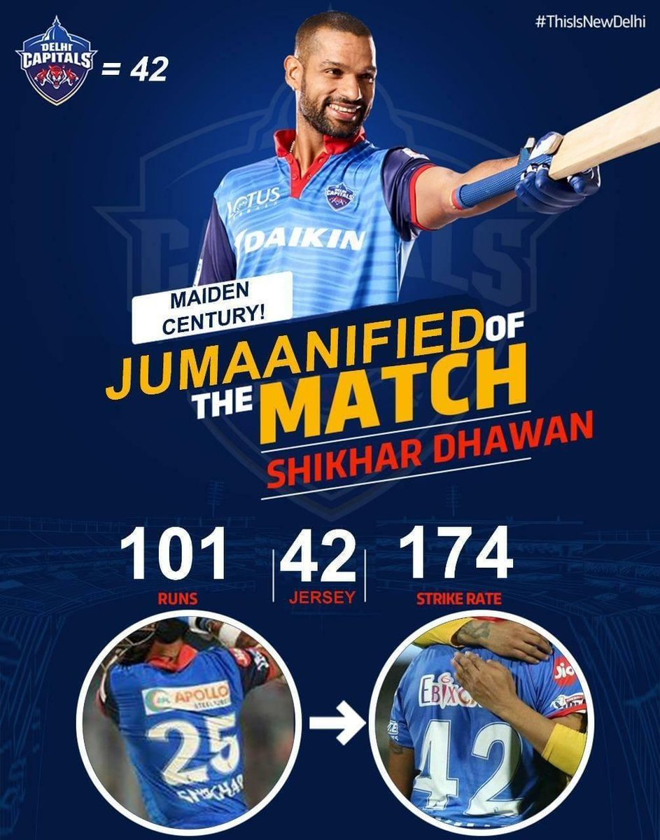 sanjaybjumaani's tweet photo. I remember a similar situation, years ago-
Anil Kumble became the Indian Captain within months of consultation too😍😛
Proud of the Science!
#ShikharDhawan #Jumaani #Jumaanified #TeamIndia #SriLankaSeries #Captain #indiancricketteam #bleedblue #clearthinker #JerseyNumber42 https://t.co/Th1K9sUw0Z