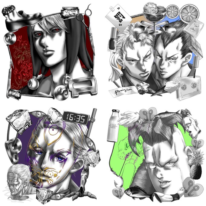 ジョジョファンアートのtwitterイラスト検索結果