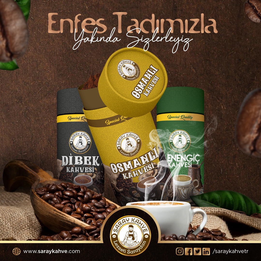 SaraykahveTR's tweet photo. Enfes Tadımızla Yakında Sizlerleyiz ☕️ https://t.co/XkOmnTgN5M