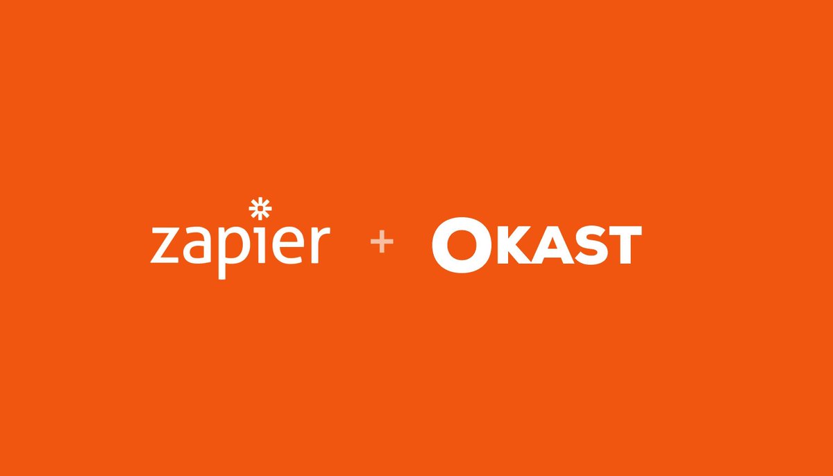 [NEW FEATURE] Say hello to Marketing Automation with @Zapier !
Connect 3000+ tools &amp; apps to your OKAST platform with Zapier, and automate many tasks for your marketing and customer relationship management.

➡️ See more here: buff.ly/3gdC0b2
#marketing #video #streaming