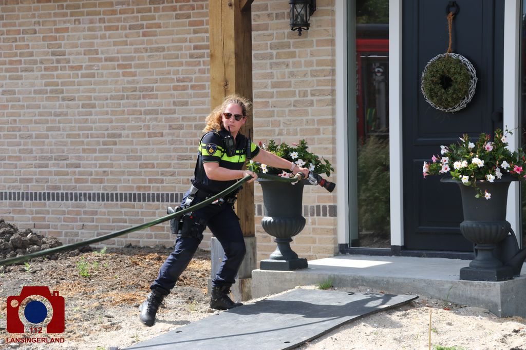 Melding gebouwbrand Rodenrijs