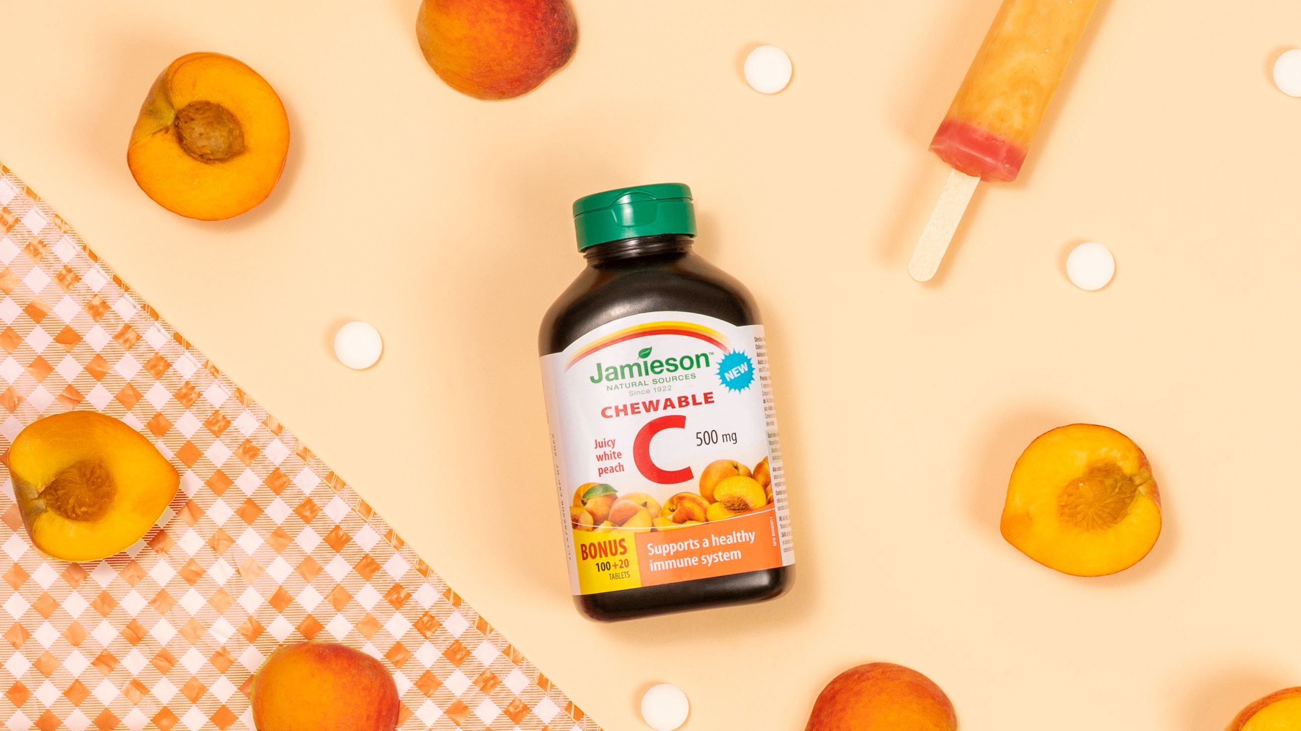 Jamieson Vitamins on X: "Vitamin C helps support a healthy immune system  and is an antioxidant source, important for maintaining good health. Jamieson  Vitamin C Chewable tablets offer all the benefits of