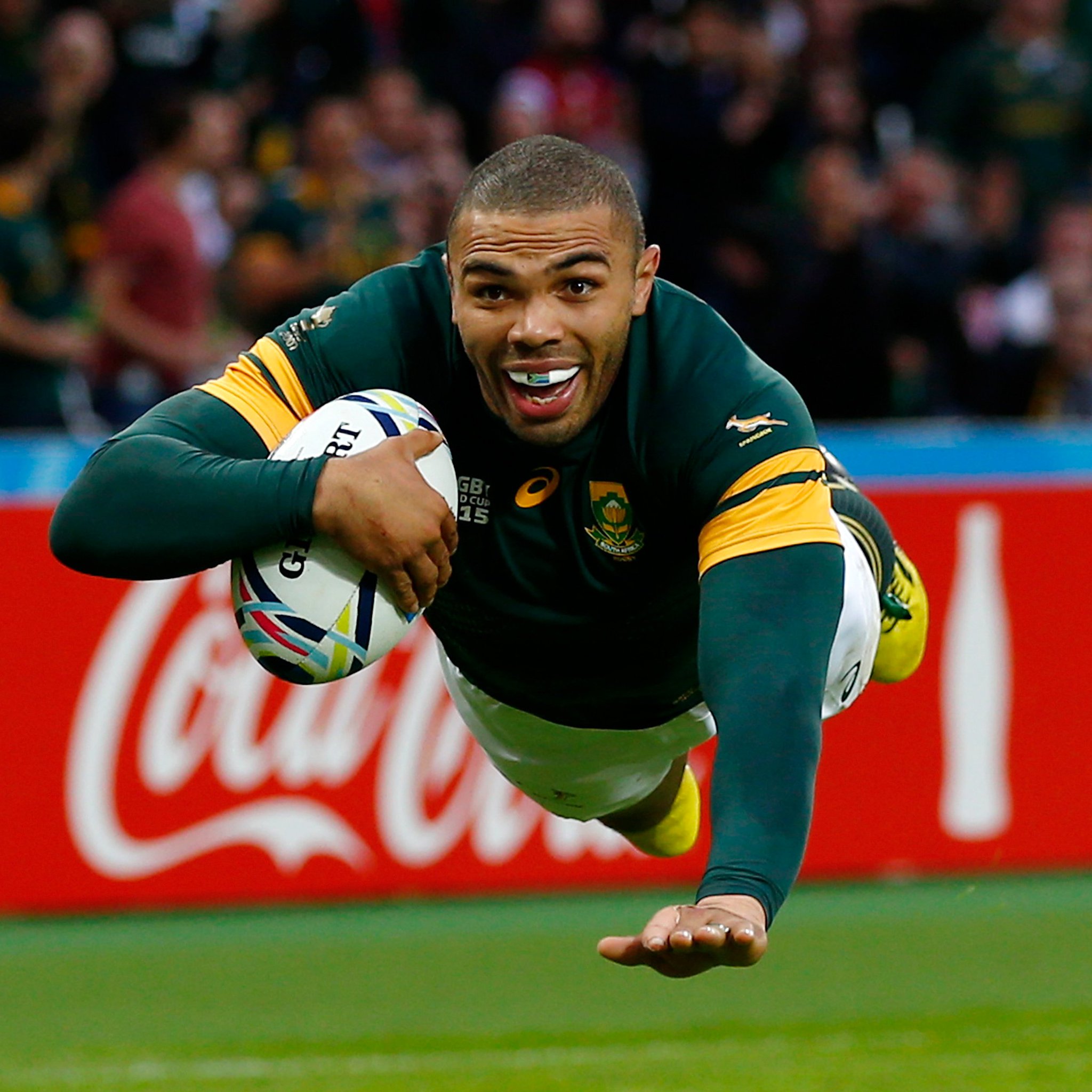 Happy birthday, In a word, Bryan Habana is _____ 