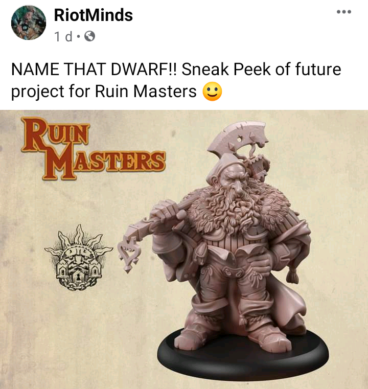 Debhair3's tweet photo. Bien, todo es bien con enanos
@Riotminds #Rol #dwarfs #RuinMasters https://t.co/31bxAzTa5J