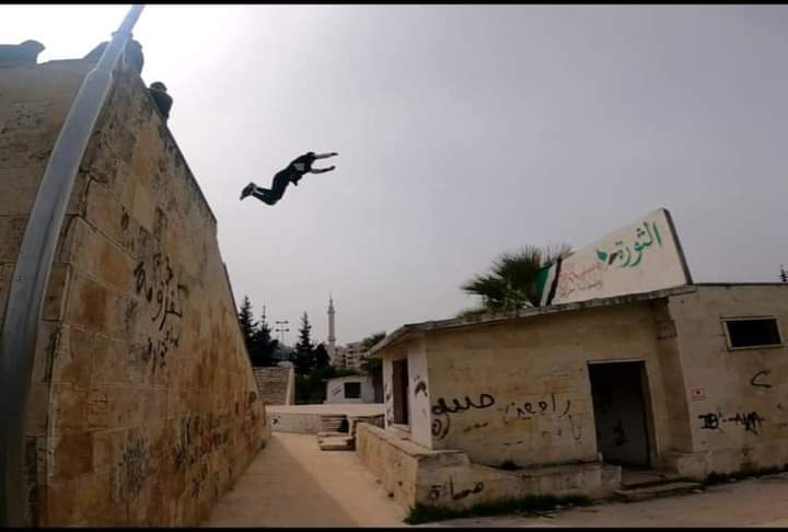 EyesOnIdlib's tweet photo. A Revolution is also the effort to fly

Photo: Obada, Parkour trainer in #Idlib

#EyesonIdlib https://t.co/0ikp9tRaXp