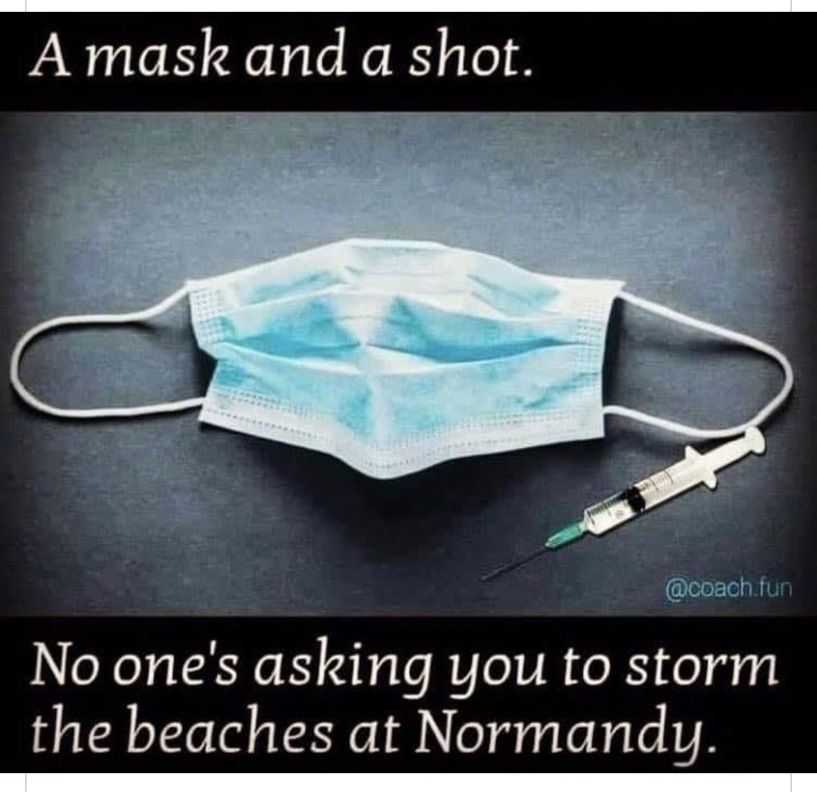Come on <a href="/NewBrunswick/">NewBrunswick</a> Let’s get er done 👌🏻
#greenphase just on the horizon # #vaccine #COVID19 #mask #iwanttoseemyfamily