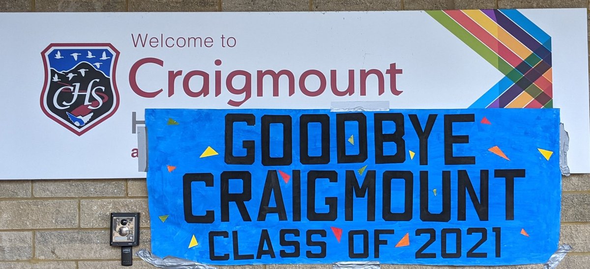Emotional.  So great to see the S6 today.  They've been through quite a ride.  S1 decanted to other schools.  S5 and S6 covid and remote learning along with the exam issue and the ACM - you have made it!