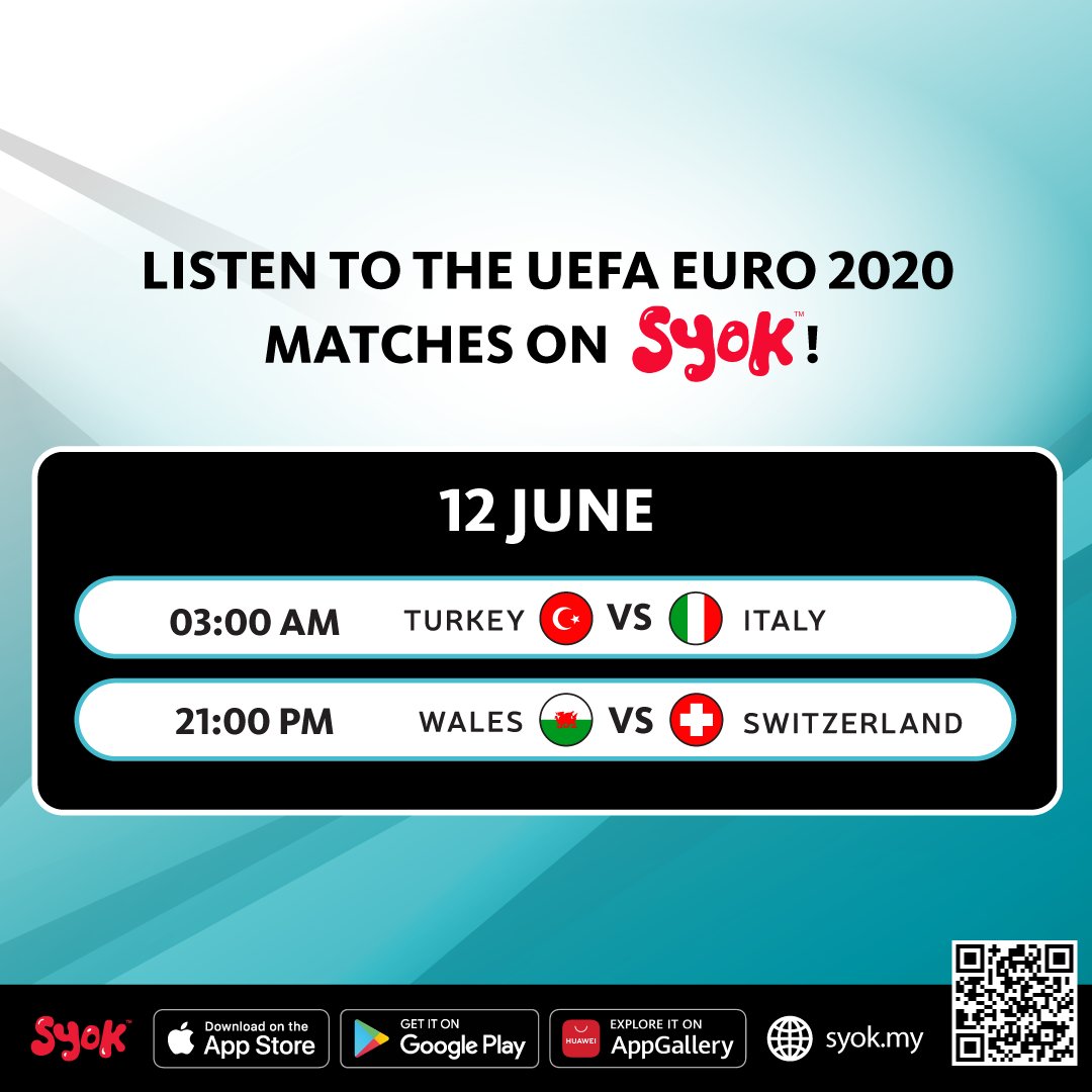 Syok Malaysia S Tweet Be Ready For The Goals The Record Breakers And The Drama Listen To The Uefa Euro Live Matches On Syok Uefa Euro Kicks Off Tonight June