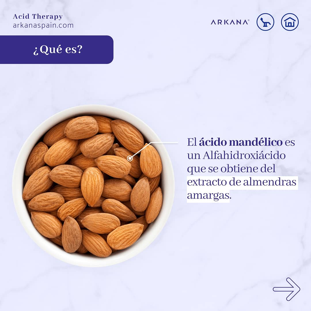 ArkanaSpain's tweet photo. ¿Conoces el ácido mandélico? #MandelicRecoveryCream https://t.co/DSrcmZMVza