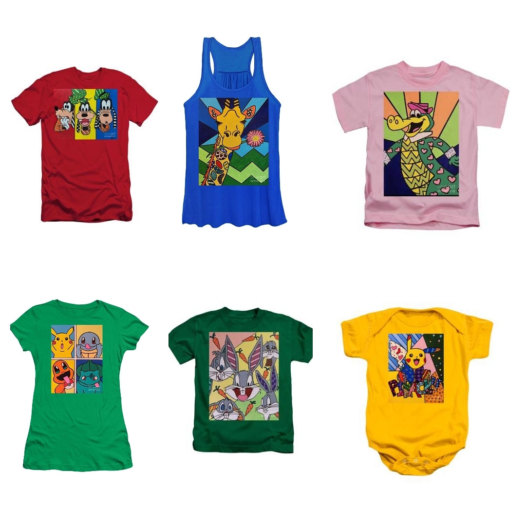ElenaPratt420's tweet photo. All kinds of cool shirts to keep you, well,cool! All of my original paintings are available on all kinds of apparel for the whole family!
Visit https://t.co/SmtkxuAtrg to see all the possibilities!
#Pokemon #goofy #giraffe #allygator #bugsbunny #bulbasaur #charmander #squirtle https://t.co/eHM0DgA1JX