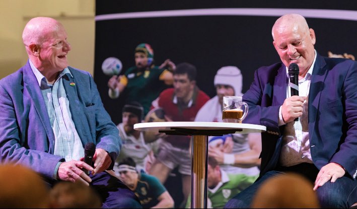 Phil Steele (@philsteele1) on Twitter photo Never before….but once again!
Ready to go <a href="/CornerstoneCdf/">cornerstone cardiff</a> hosting “Lunch Up Close And Personal With Warren Gatland” for <a href="/BHevents2678/">Brian Hall</a> .
Our last of 6 gigs in 20 days.
We’ve had a blast!
Photo courtesy of <a href="/seanalf/">TogginWelsh</a>
#TheTourBeforeTheTour Never before….but once again!
Ready to go <a href="/CornerstoneCdf/">cornerstone cardiff</a> hosting “Lunch Up Close And Personal With Warren Gatland” for <a href="/BHevents2678/">Brian Hall</a> .
Our last of 6 gigs in 20 days.
We’ve had a blast!
Photo courtesy of <a href="/seanalf/">TogginWelsh</a>
#TheTourBeforeTheTour